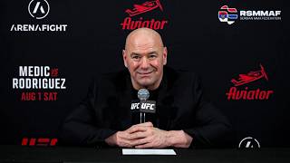 Dana White Post-Fight Press Conference | UFC Belgrade