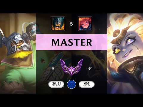 Master Match: Olaf vs Zoe - EUW server Patch 26.01