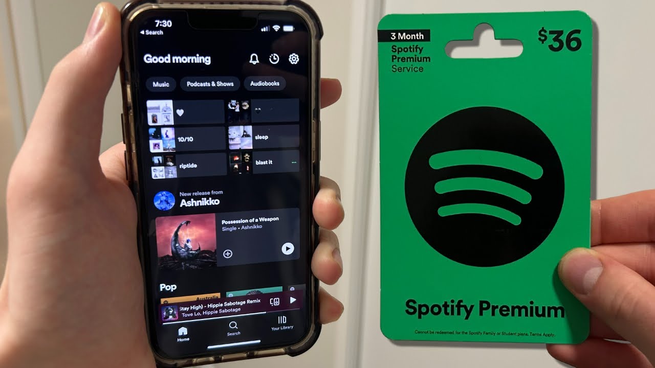 How to Redeem Spotify Premium Gift Card! (Full Guide)
