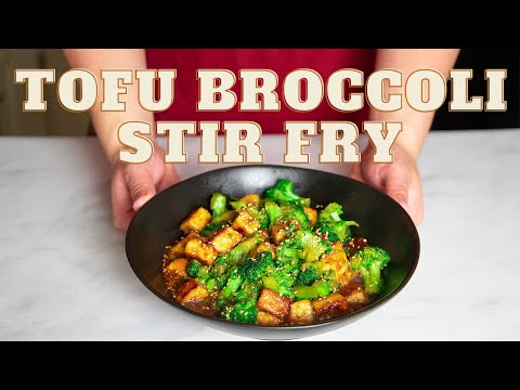 CRISPY TOFU | tofu recipes | tofu and broccoli recipe