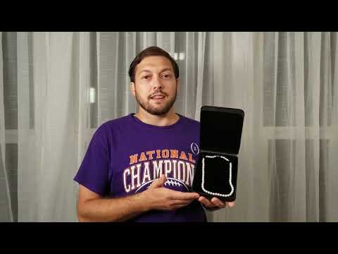 White Pearl Necklace from PearlsofJoy.com