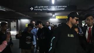 Vicky Kaushal,Katrina Kaif And Shweta Tripathi With Husband Chaitanya Sharma Spotted At Airport