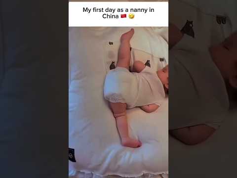 First day as a Nanny in China 🇨🇳 😂😂 #funny #comedyshorts #comedyforever #comedy