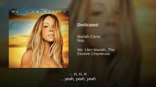 Mariah Carey Dedicated Traducida Al Español