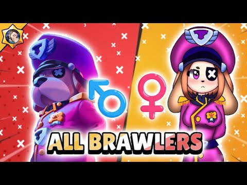 Brawlers de Hombres 🔄 a Mujeres ~ Brawl Stars ❌NoRule34❌