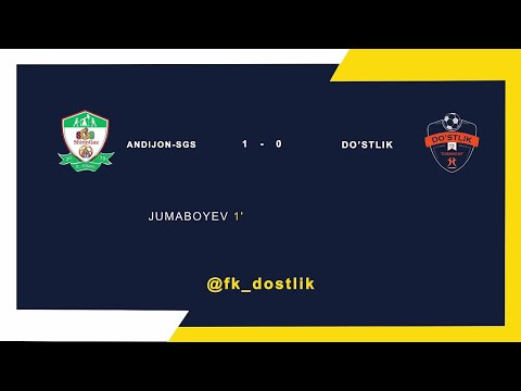 "ANDIJON-SGS" 1:0 "DO'STLIK" | BIRINCHI LIGA | 8-TUR