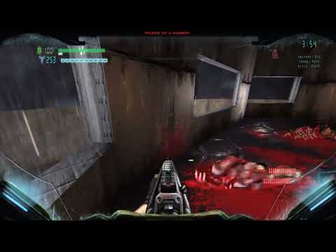Testing Brutal Doom Black Edition 3.35 [Rain, Parallax, Visor, Relighting]