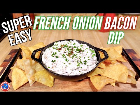 SUPER EASY French Onion Dip Recipe | Perfect Party Appetizer