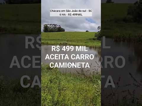 [1014] CHÁCARA EM SANTA CATARINA 6 HA, CASA, AÇUDE, BANANAL, LINDA VISTA R$ 499 MIL #chacara #sitio
