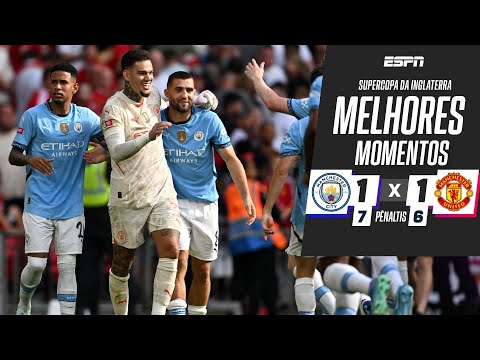 Gols e lances de Manchester United x Manchester City