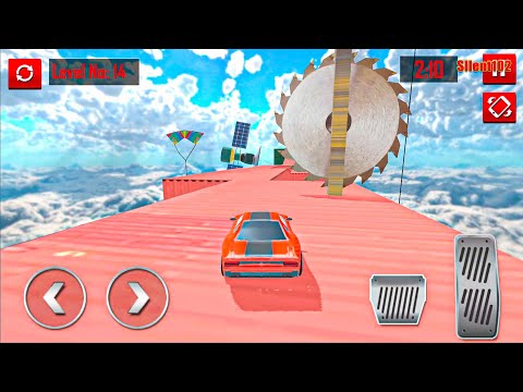 Mega Ramp Car Stunts Racing Impossible Tracks 3D #25 - Android Gameplay