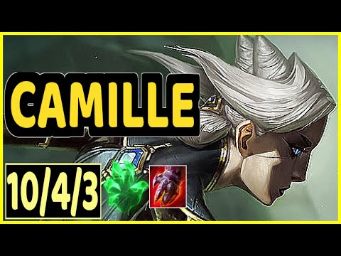 CAMILLE VS PANTHEON - 10/4/3 KDA TOP GAMEPLAY MASTER I