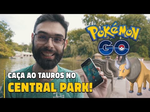 CAÇA AO TAUROS NO CENTRAL PARK! | POKÉMON GO EM NOVA YORK