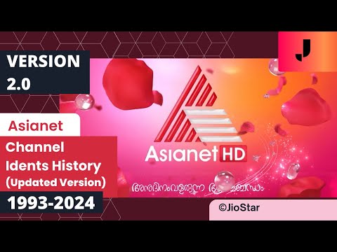[UPDATED] Asianet | Channel Idents History (1993 - 2024) V2.0 #jjprod