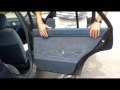 replace broken car side window (part 1 of 2) 