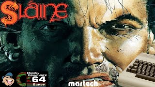 SLAINE – Commodore 64 (1987) | Unique Reflex-Controlled Adventure