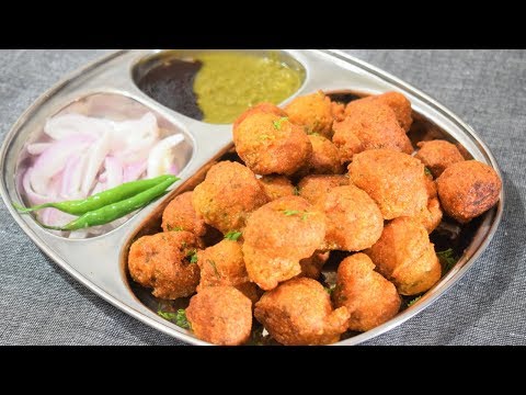गुजरात के प्रसिद्ध पकौड़े | Famous Dakor Na Gota | Perfect  Easy Pakora Recipe Food Connection