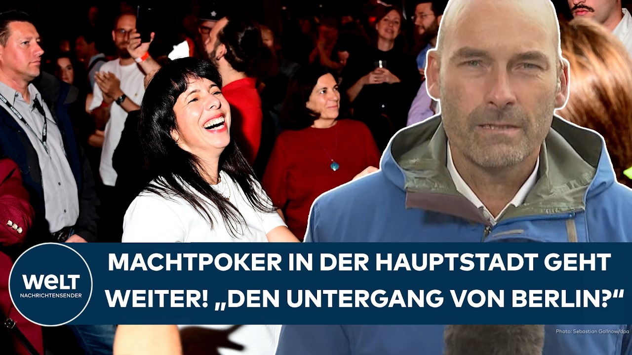 WAHL-BEBEN IN BERLIN: Die Linken feiern ihren Wahl-Sieg! Rekordergebnis! "Untergang von Berlin!"