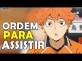 Ordem Para Assistir HAIKYUU Ordem Cronológica De Haikyuu