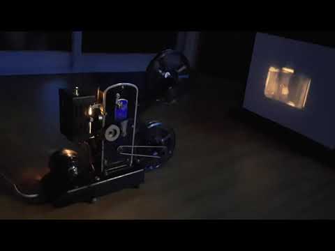 Pathe baby D'or 9.5mm film projector