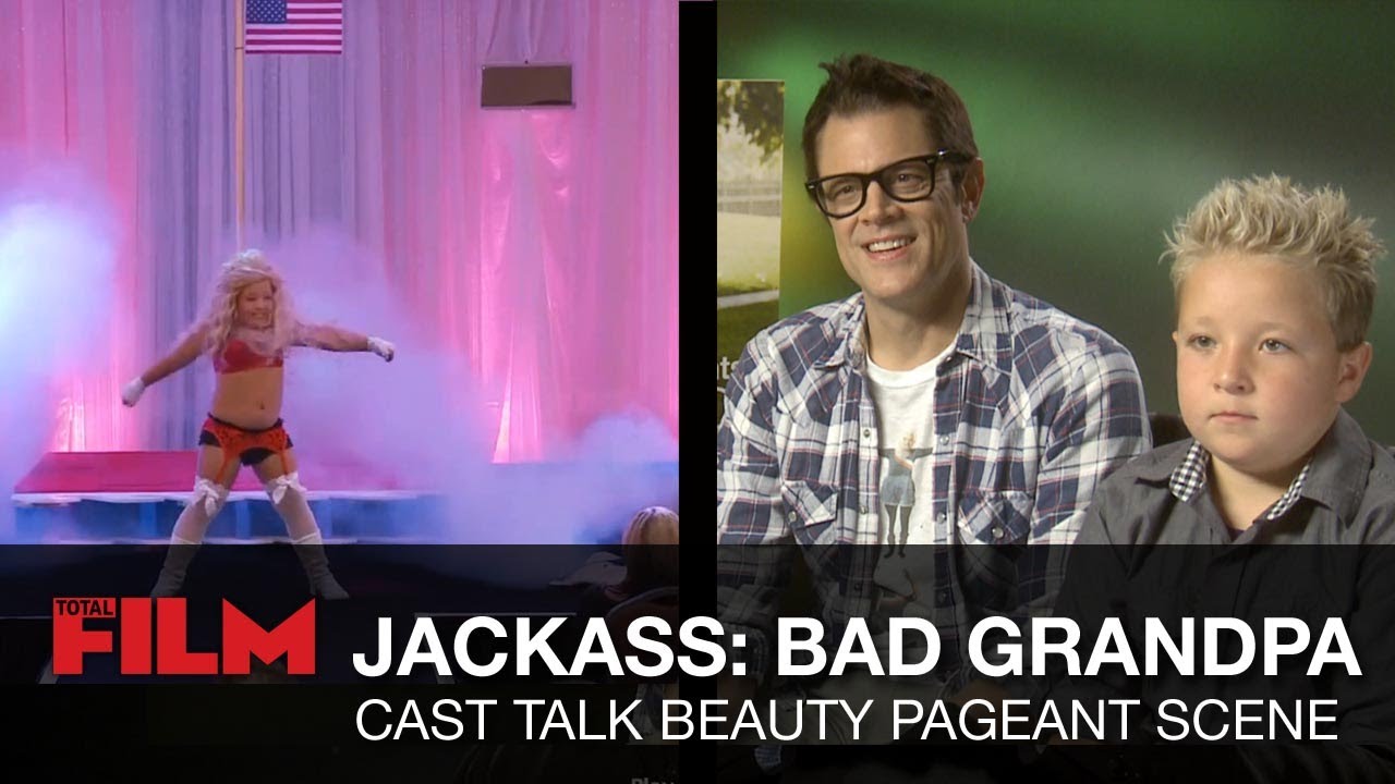 Jackass Bad Grandpa: Beauty Pageant Scene Secrets - YouTube