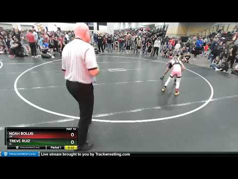 70 Lbs Champ. Round 1 - Noah Bollig, OK Vs Treve Ruiz, IA Bfcf