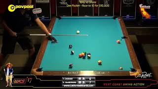 #3 - $10,000 Action Match / Shane VanBOENING vs Tony CHOHAN / One-Pocket!