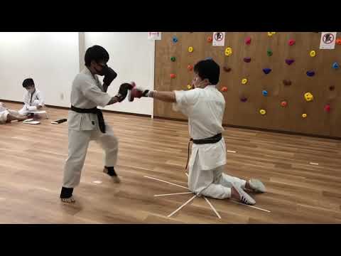 Karate Kid Punch Technic　ジャブをパーリング・ジャブワンツー