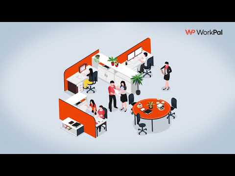 This is an official promotional video from WorkPal showcasing their job management software for field teams.