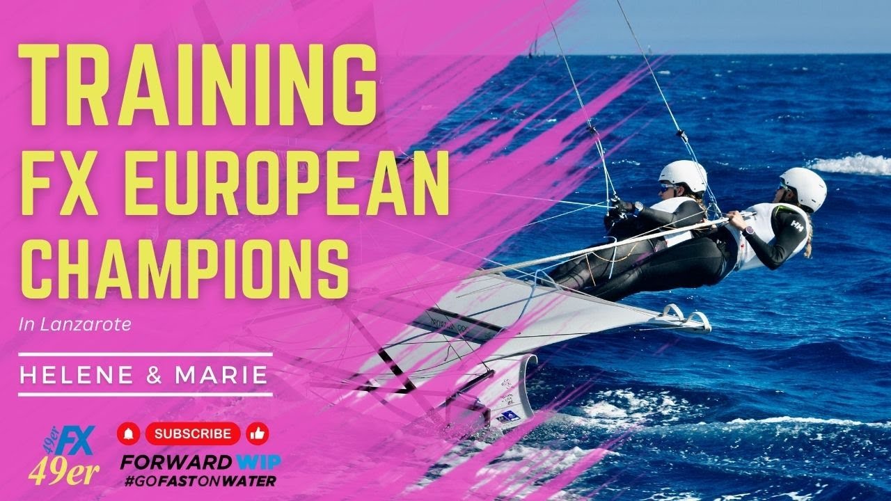 A day on the water with the FX European Champions - Helene & Marie (NOR)🇳🇴