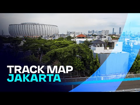 フォーミュラE 第10戦ジャカルタ コース動画