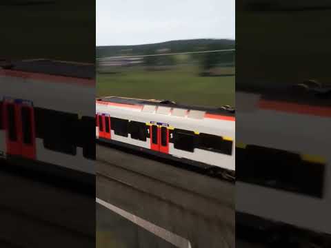 Swiss Train RABe 523 #train #railway