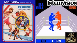 Boxing Intellivision 4k Gameplay