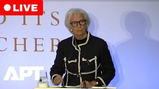 LIVE: Christine Lagarde Addresses Frankfurt Event on ECB Decisions, Markets & Global Economy | APT