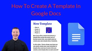 How To Create A Template In Google Docs