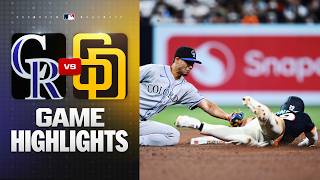 Rockies vs. Padres Game Highlights (4/10/26) | MLB Highlights
