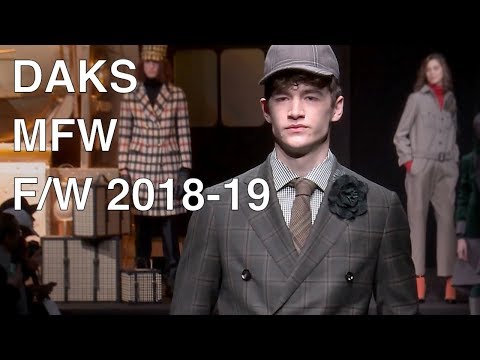 DAKS | FALL WINTER 2018-19 | FULL FASHION SHOW