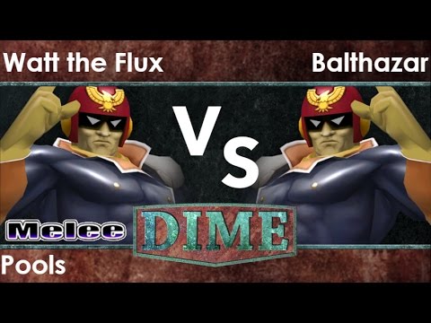 DIME 20 - Watt the Flux (C Falcon) vs Balthazar (C Falcon) Pools - Melee