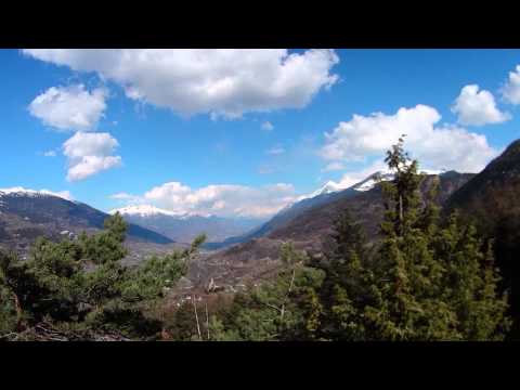 Timelaps da Les Combes di Arvier