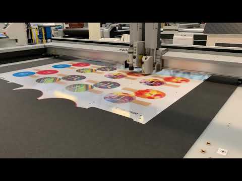 Fast kiss-cutting with Zünd S3