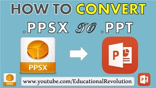 How to convert PPT to PPSX ~ Advance Power Point Leacture