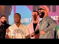 DEJI ISN'T IMPRESSED WITH FIRED UP FOUSEY AT FINAL PRESS CONFERENCE FACE OFF