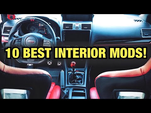 TOP 10 BEST Interior Upgrades & Mods For Your Subaru WRX/STI