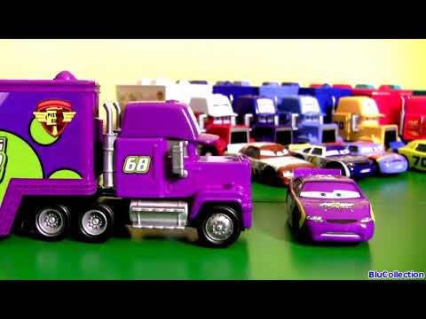 Disney Cars 11 Factory Custom Haulers & Piston Cup Racers Review