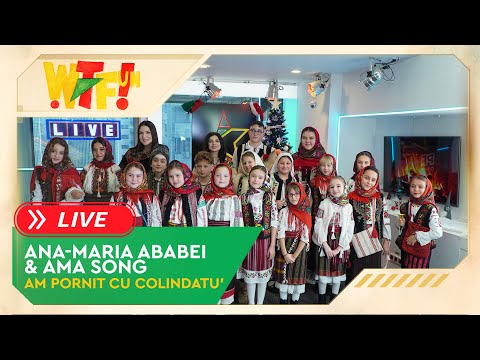 Ana-Maria Ababei & AMA Song - Am pornit cu colindatu' | CHRISTMAS LIVE Session @ PROFM