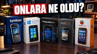 Piyasadan Silinen 11 Mobil İşletim Sistemini Açıkladım