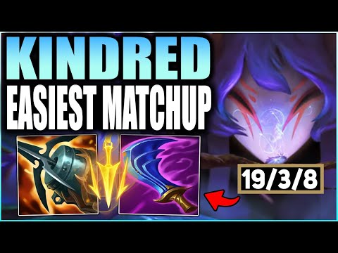 This Kindred Match Up is Straight FREELO! Lillia Has ZERO Counterplay to Kindred - League of Legends