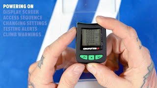 Quattro Basic Settings and High Speed Alerts