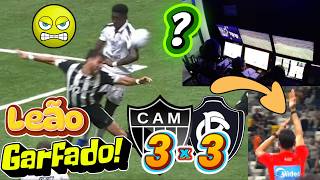 Polêmica, ÁUDIO e IMAGENS do VAR! Arbitragem TIRA a vitória do REMO diante do Atlético-MG