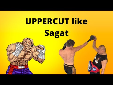“Street Fighter” Sagat’s Uppercut and Body Shot Technique
